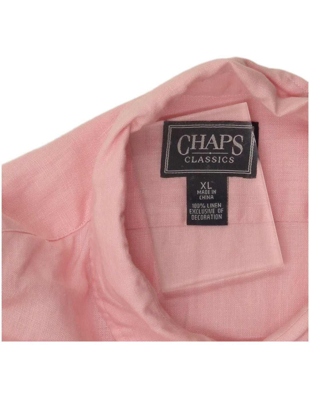 Γυναικείο πουκάμισο CHAPS Classic Loose Fit UK 18 XL Ροζ Λινό