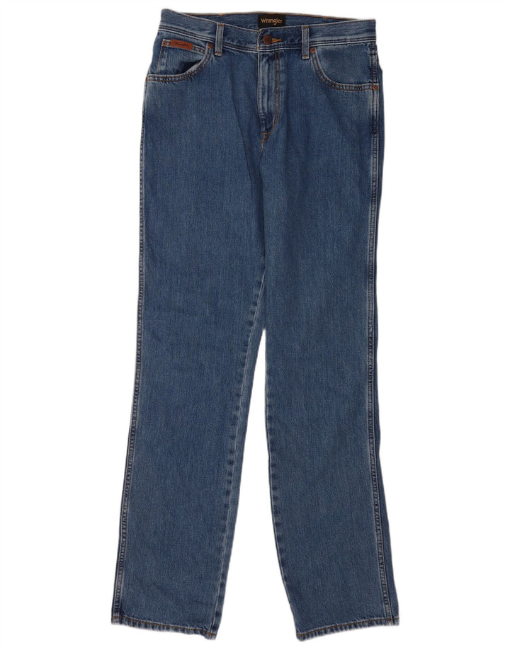 Wrangler Ανδρικό Texas Straight Jeans W32 L36 Μπλε βαμβακερό