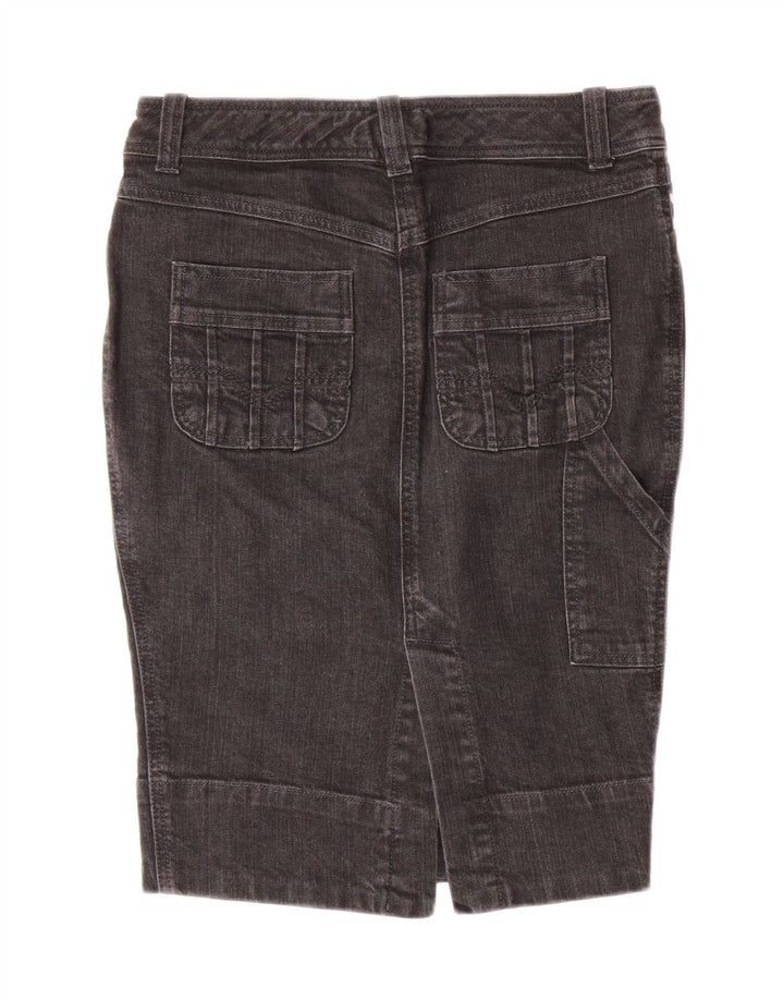DIESEL Womens Denim Skirt W26 Small Grey Cotton Vintage Diesel and Second-Hand Diesel from Messina Hembry 