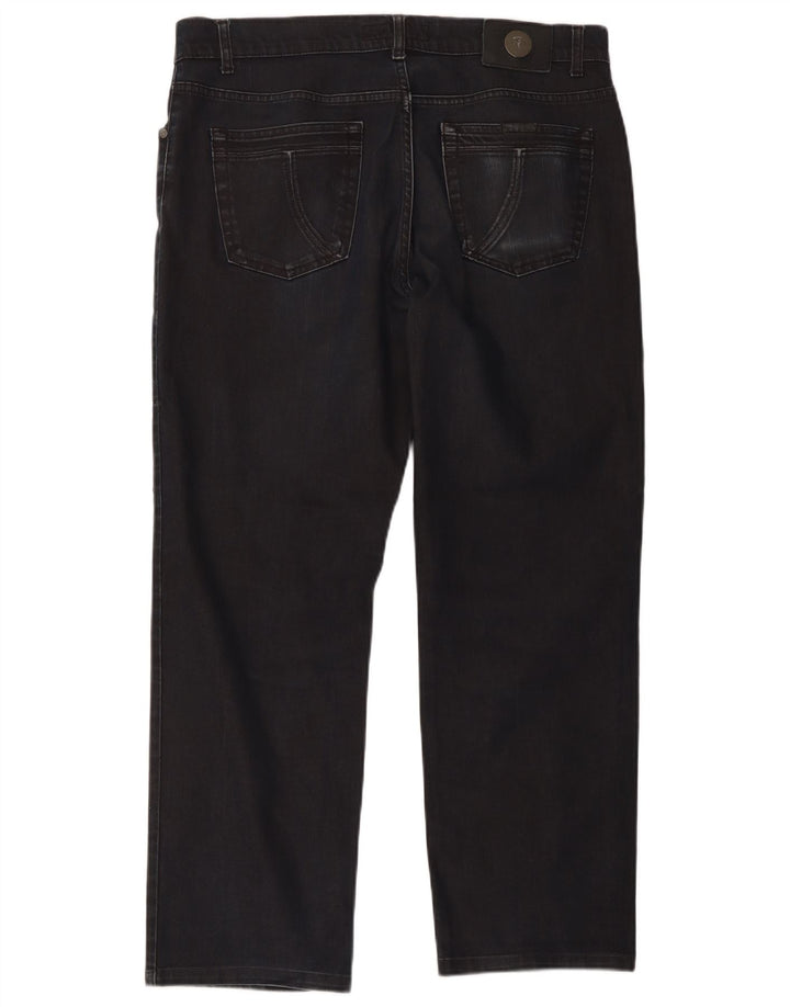 Ανδρικό τζιν Trussardi ίσιο W38 L29 Navy Blue Cotton