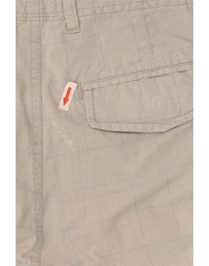 Woolrich Ανδρικό σορτς Cargo W34 Large Grey Check