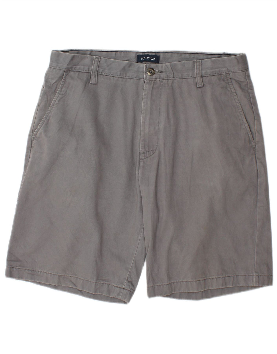 Ανδρικό σορτς chino Nautica W32 μεσαίο γκρι βαμβακερό