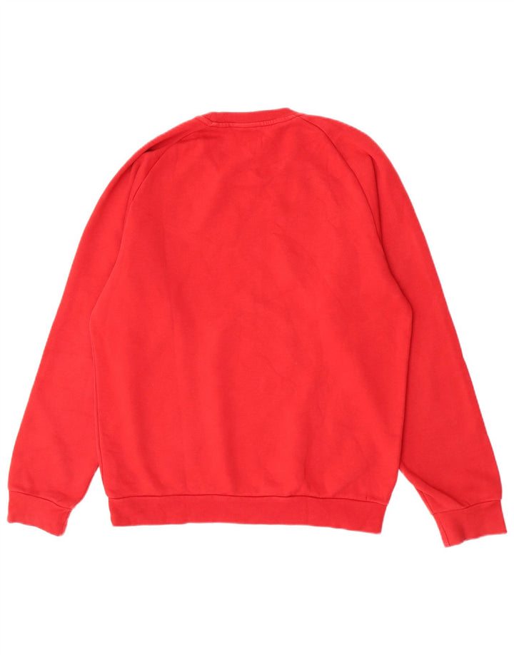 Ανδρικό φούτερ Adidas Jumper Μεσαίο κόκκινο βαμβακερό