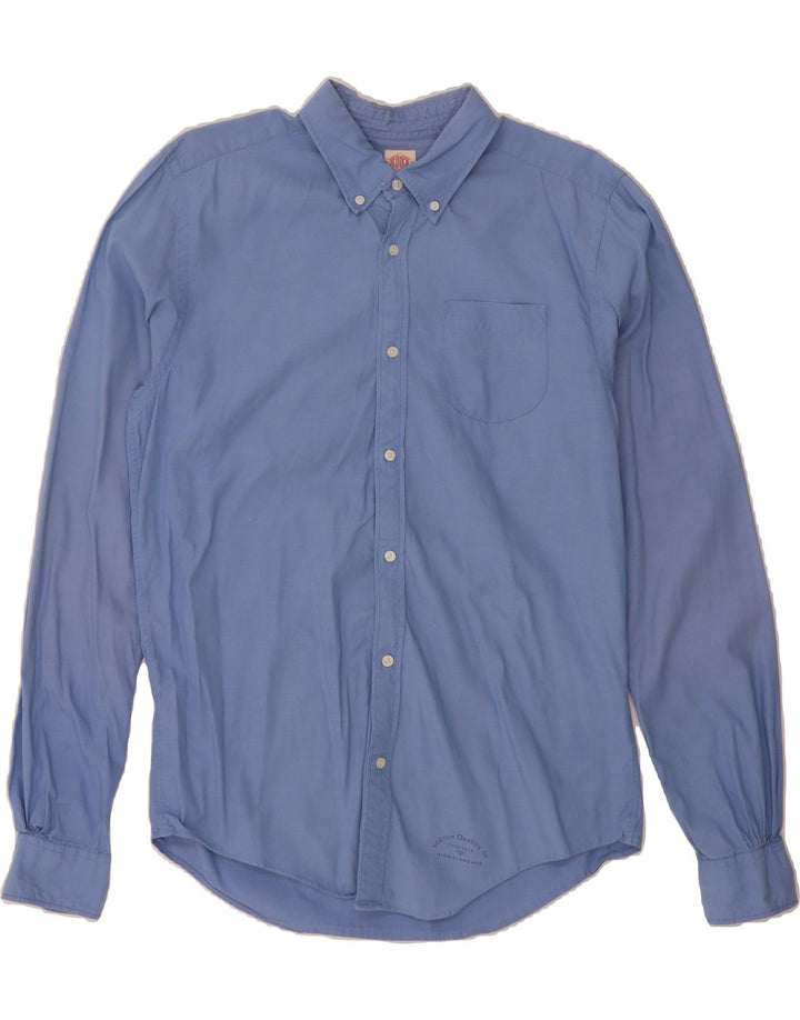 SCOTCH & SODA Mens Shirt Medium Blue Cotton Vintage Scotch & Soda and Second-Hand Scotch & Soda from Messina Hembry 