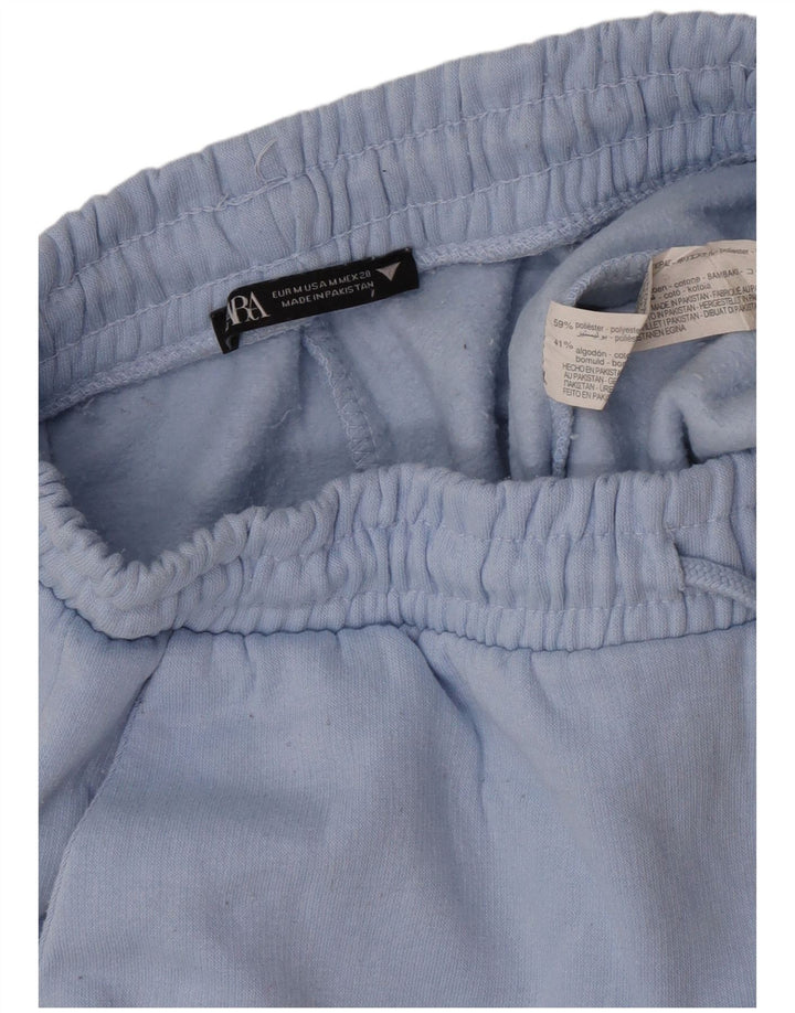 Zara Γυναικεία φόρμα παντελόνι Joggers UK 12 Medium Blue Polyester