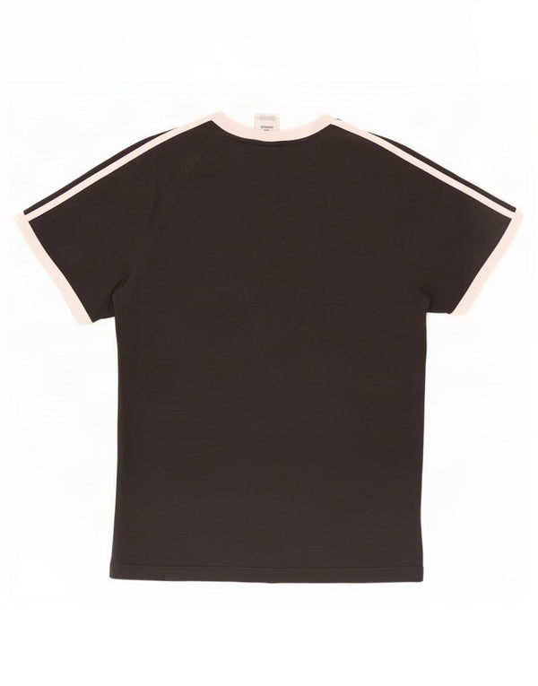 Ανδρικό T-Shirt Adidas Top μεγάλο μαύρο βαμβακερό