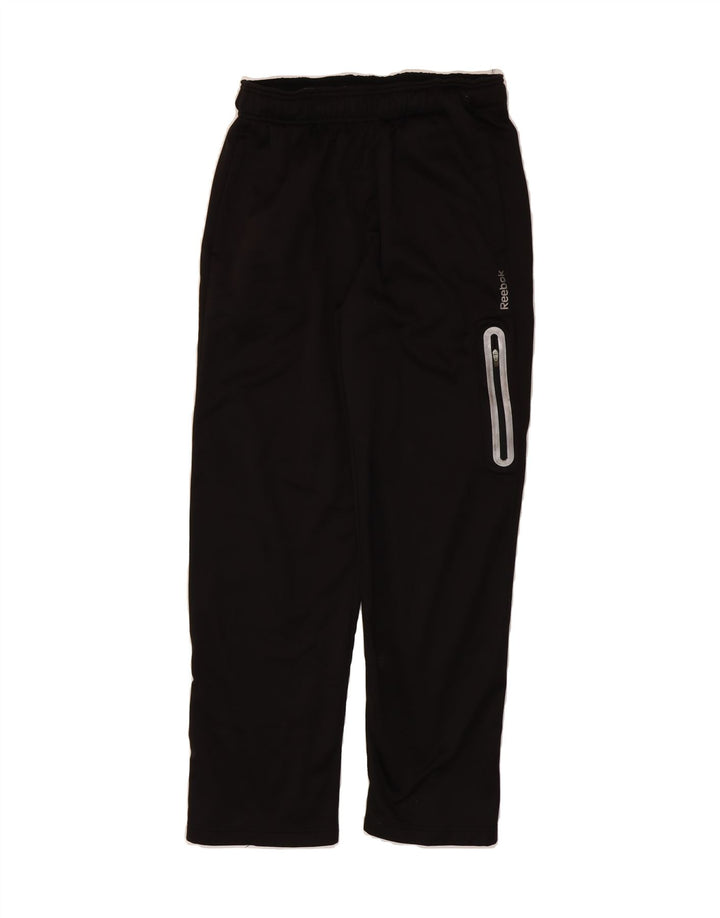 REEBOK Mens Cargo Tracksuit Trousers Medium Black Polyester Vintage Reebok and Second-Hand Reebok from Messina Hembry 