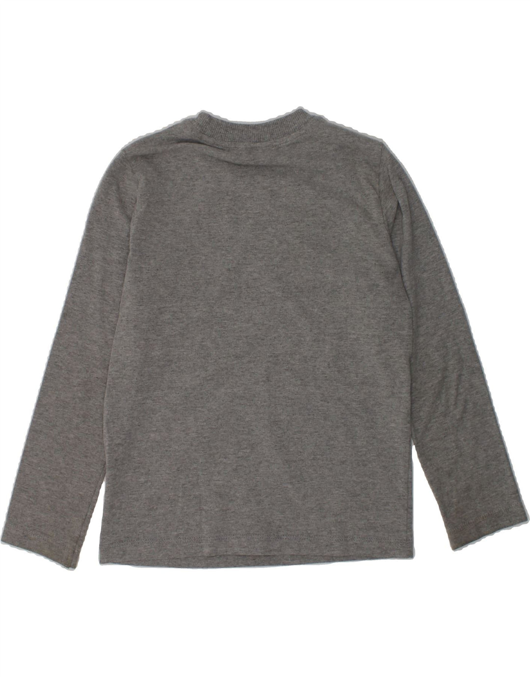 TRUSSARDI Girls Graphic Top Long Sleeve 5-6 Years Grey Cotton | Vintage Trussardi | Thrift | Second-Hand Trussardi | Used Clothing | Messina Hembry 