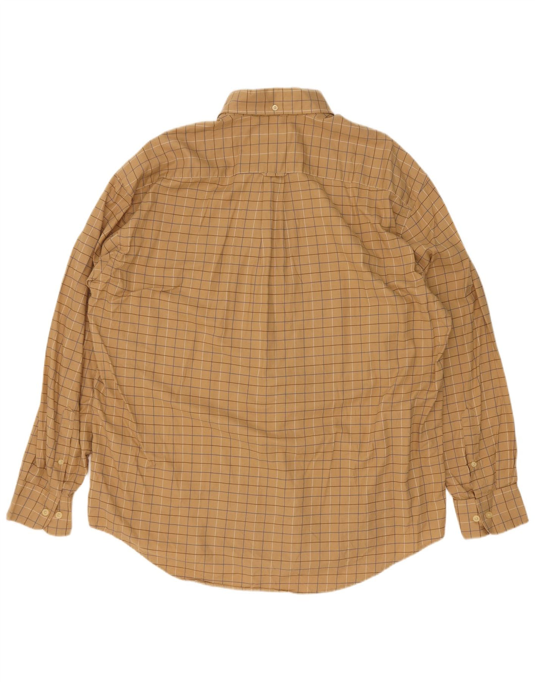 Ανδρικό πουκάμισο Nautica XL Beige Check Cotton