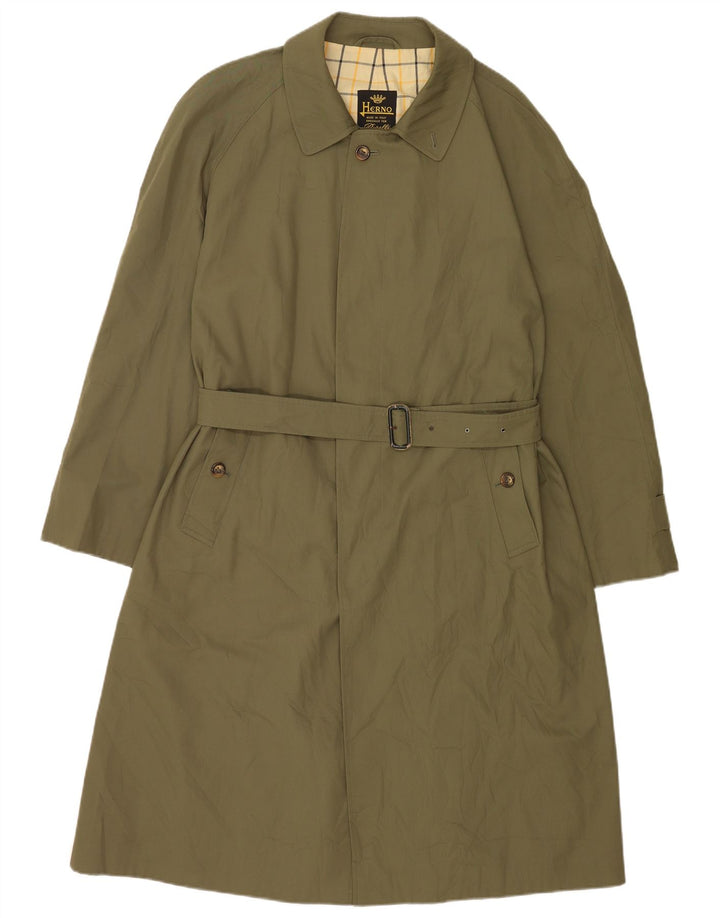 Herno Ανδρική καμπαρντίνα IT 50 Large Green