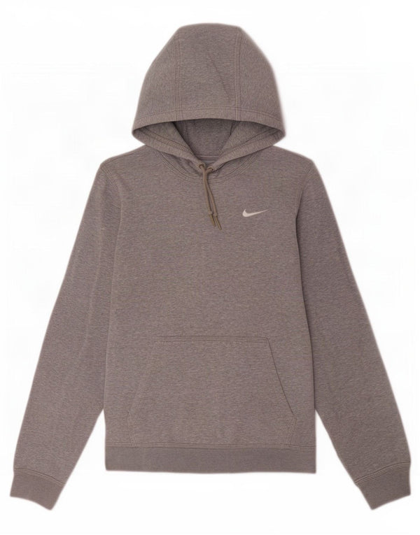 Ανδρικά κουκούλα Nike, βαμβακερά με κουκούτσια σε γκρι μικρού μεγέθους