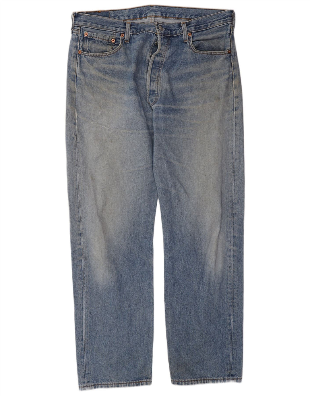 Ανδρικό τζιν Levi's Straight W38 L32 Μπλε βαμβακερό