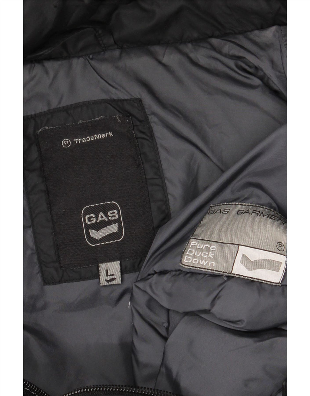 Ανδρικό μπουφάν με κουκούλα Gas UK 40 Large Black