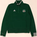 Ανδρικό φούτερ Adidas Ohio με φερμουάρ, μεσαίο πράσινο
