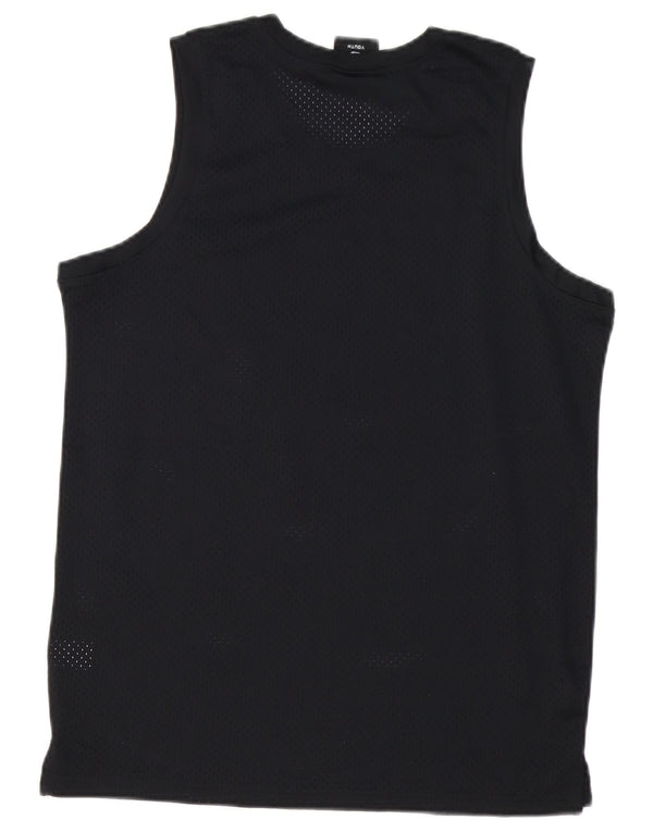 NBA Boys Brooklyn Nets Graphic Vest Top 15-16 Years Black Polyester