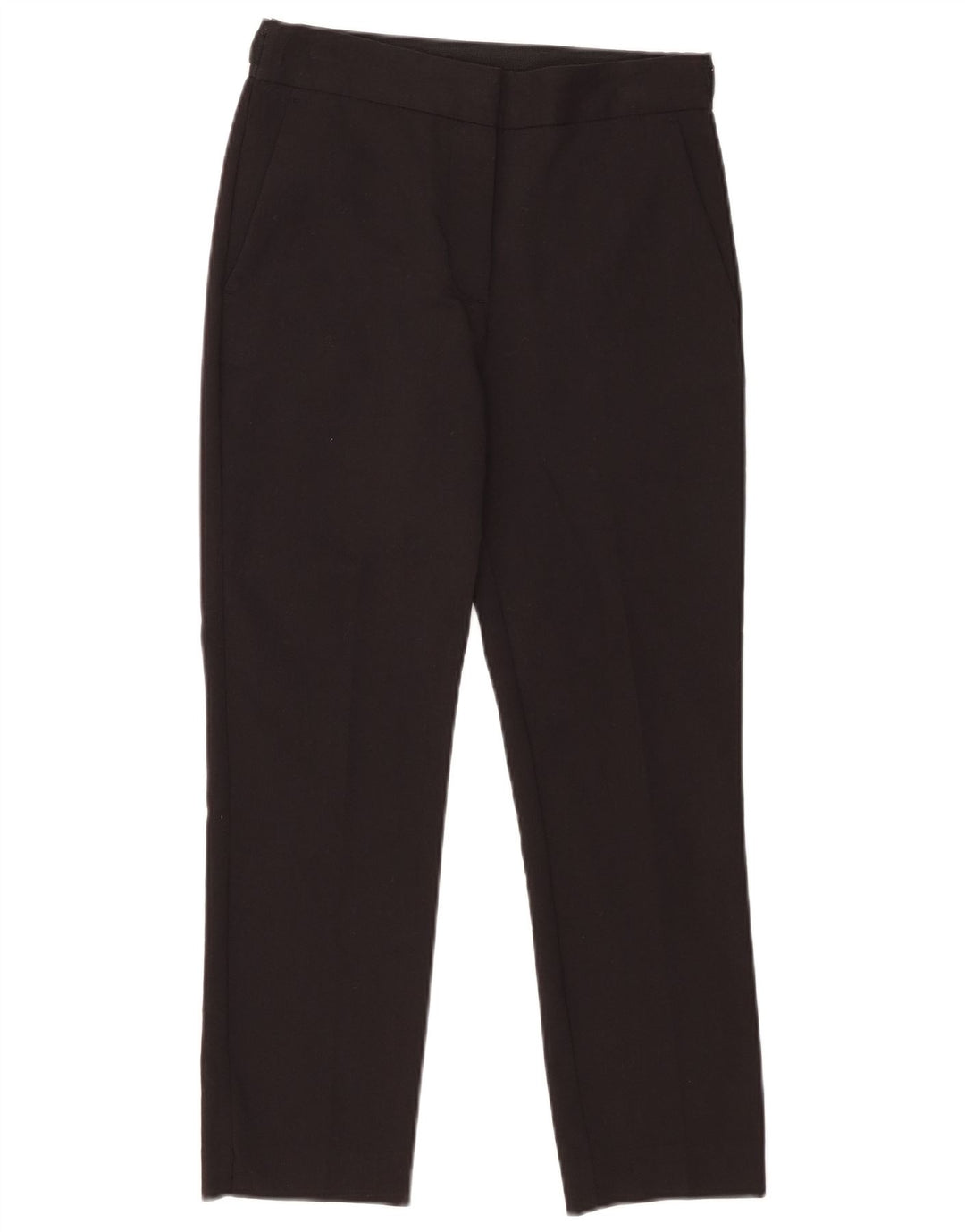 Zara Γυναικείο Cropped Παντελόνι Small W26 L23 Black