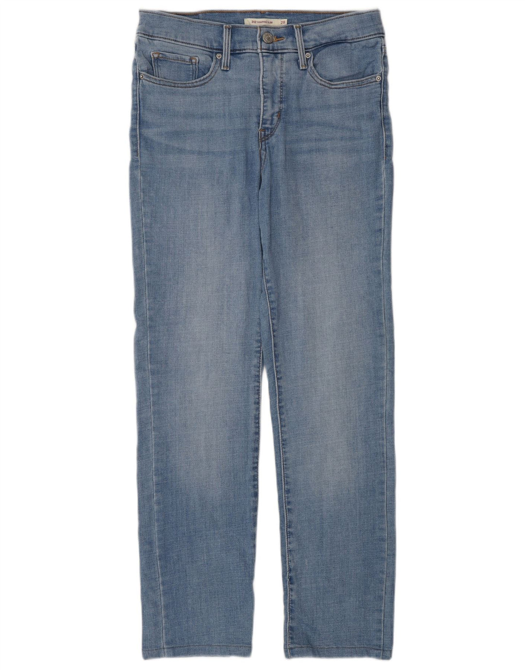 Levi's Womens 312 Shaping Slim Jeans W28 L27 Μπλε βαμβακερό