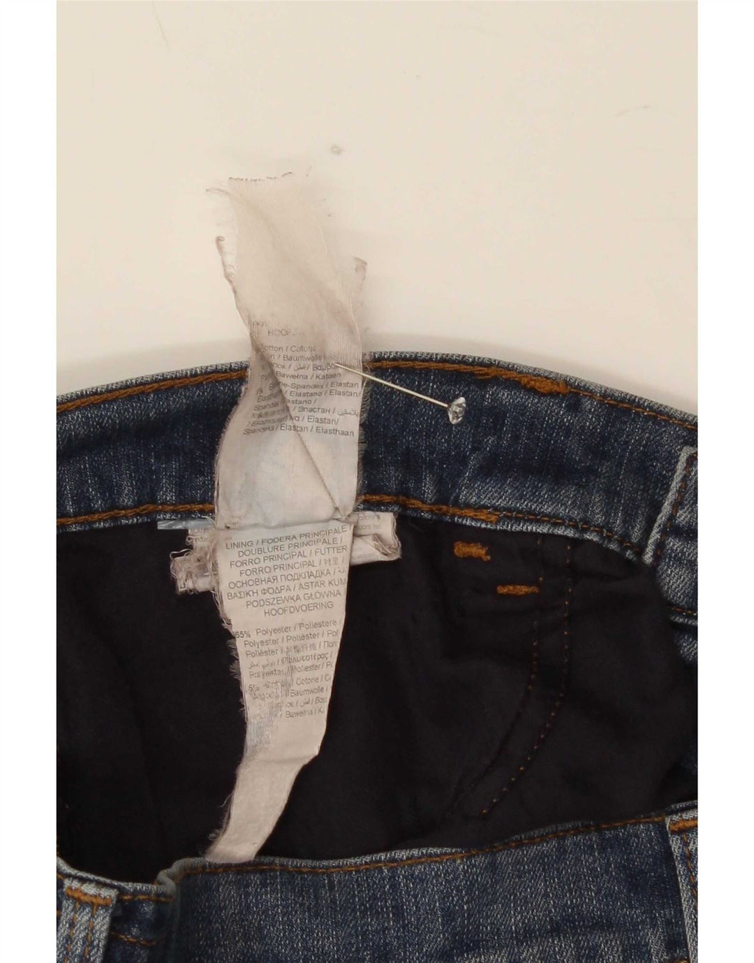 Ανδρικό τζιν Trussardi Slim W32 L30 Μπλε βαμβακερό