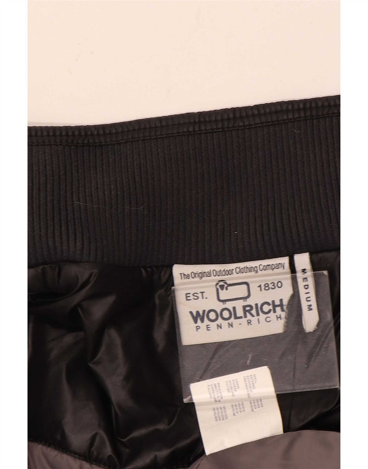 Woolrich Ανδρικό Bomber Jacket UK 38 Medium Black Nylon