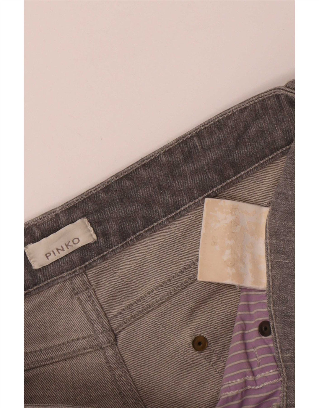 Pinko Γυναικείο Slim Jeans W28 L27 Γκρι