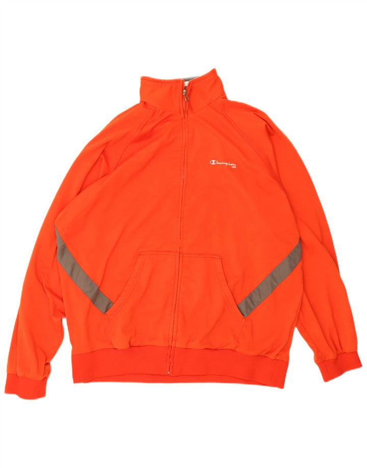 Ανδρική φόρμα Champion Top Jacket 2XL Orange Colourblock Polyester