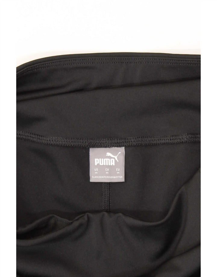 Puma Γυναικείο Κολάν UK 12 Medium Black Geometric