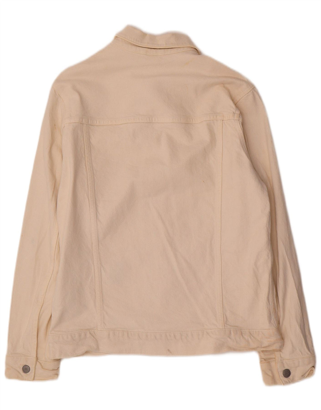 Zara Ανδρικό Τζιν Μπουφάν UK 38 Medium Beige Lyocell