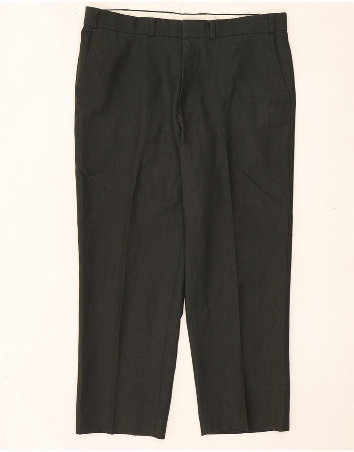 Marks & Spencer Ανδρικό ίσιο παντελόνι Chino W38 L29 Πράσινο Πολυεστέρας
