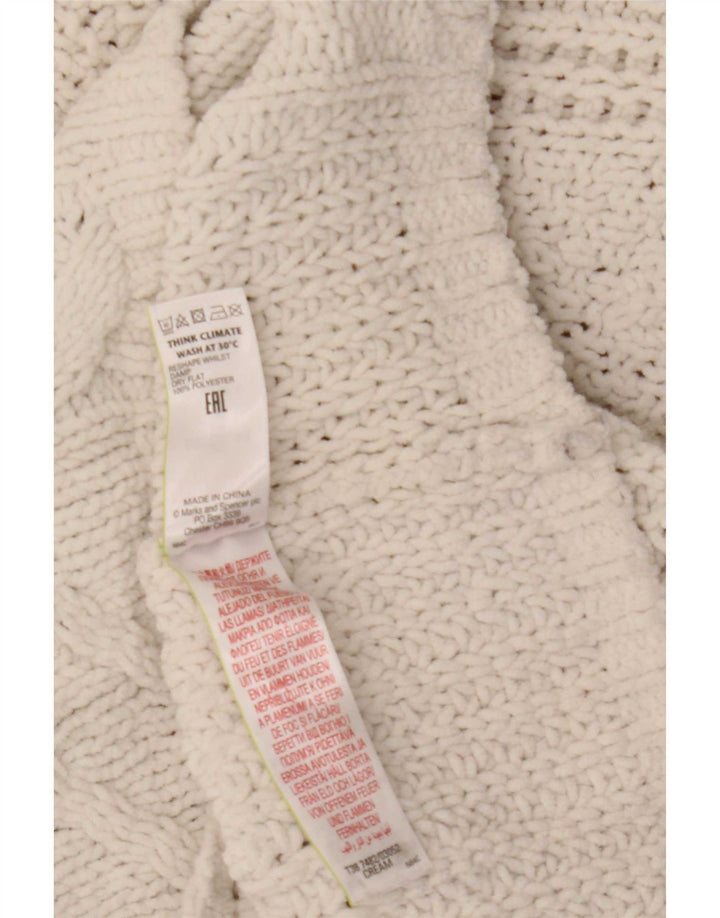 Marks & Spencer Γυναικείο πουλόβερ με λαιμό χελώνα UK 14 Medium Beige