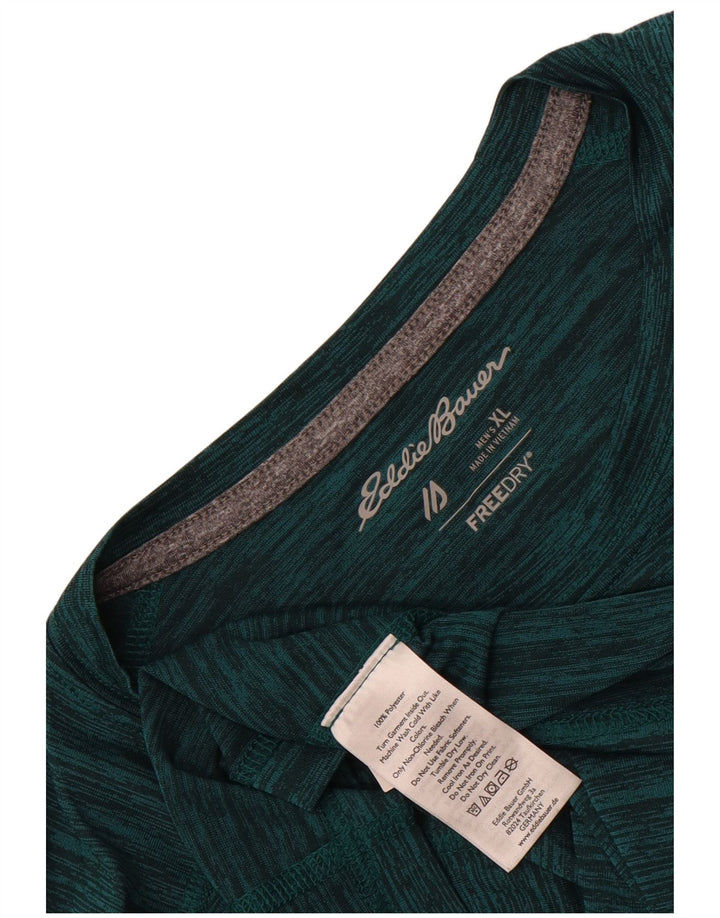 Eddie Bauer Ανδρικό μακρυμάνικο XL Πολυεστέρας με πράσινες λυγίδες
