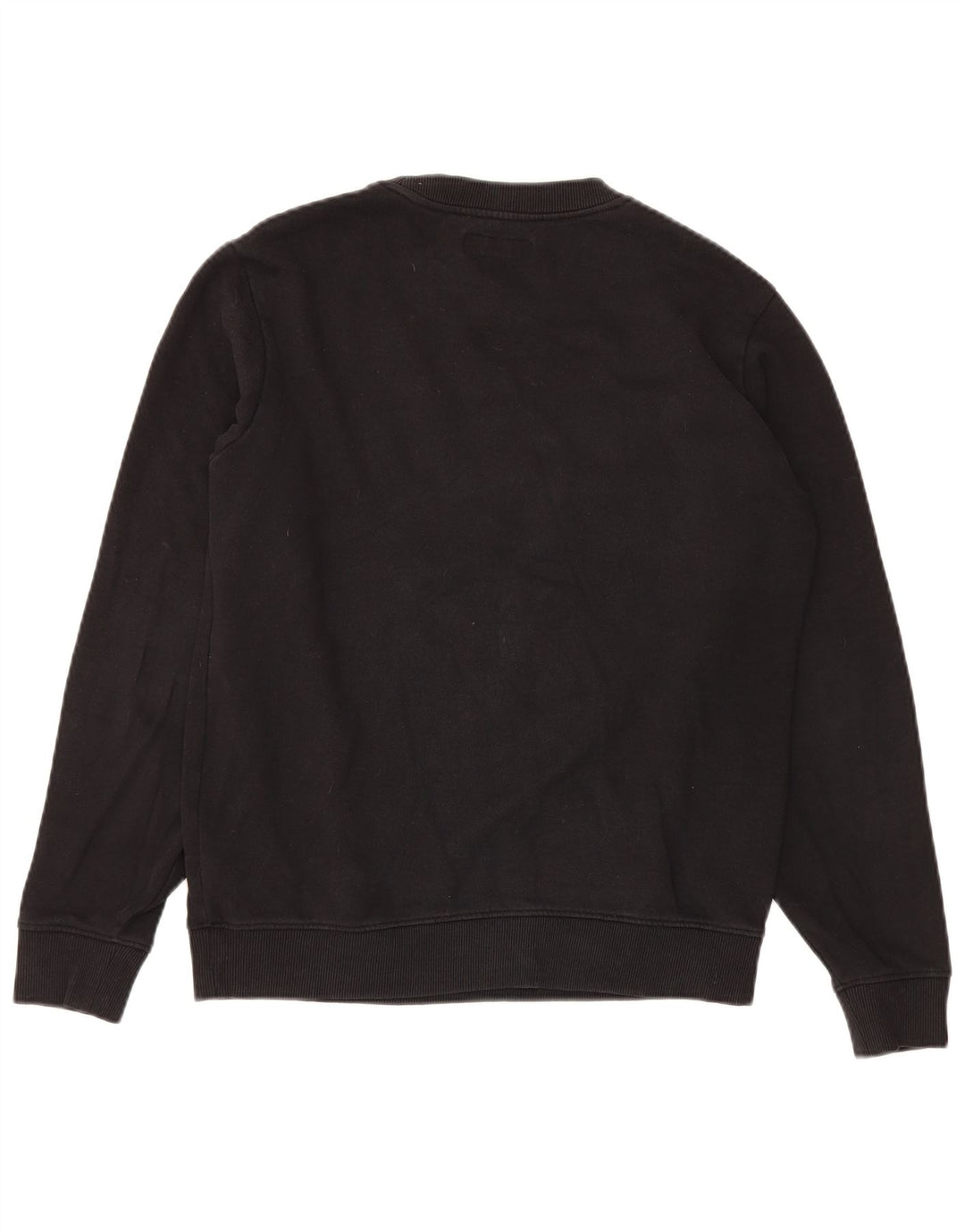 Ανδρικό γραφικό φούτερ Guess Jumper Μικρό μαύρο βαμβακερό