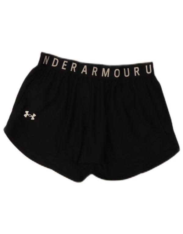 Γυναικείο αθλητικό σορτς Under Armour Heat Gear Graphic UK 6 XS μαύρο πολυεστέρα