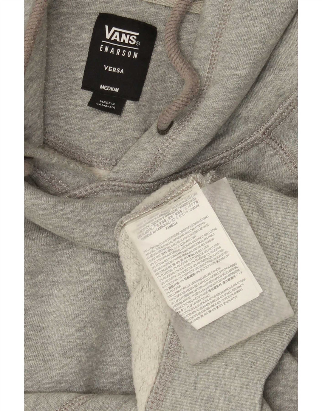 Ανδρικό Vans Graphic Hoodie Jumper Μεσαίο γκρι βαμβακερό