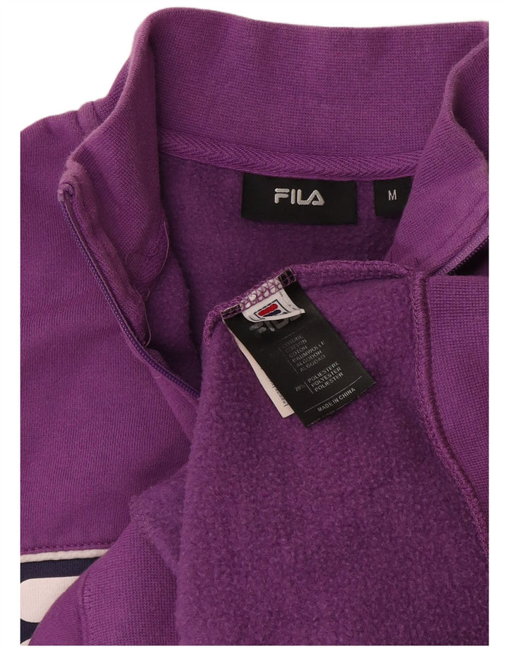 Γυναικεία φόρμα γραφικών Fila Top Jacket UK 12 Medium Purple Colourblock