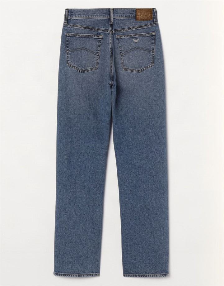 Armani Ανδρικό τζιν ίσιο W32 L32 Μπλε βαμβακερό