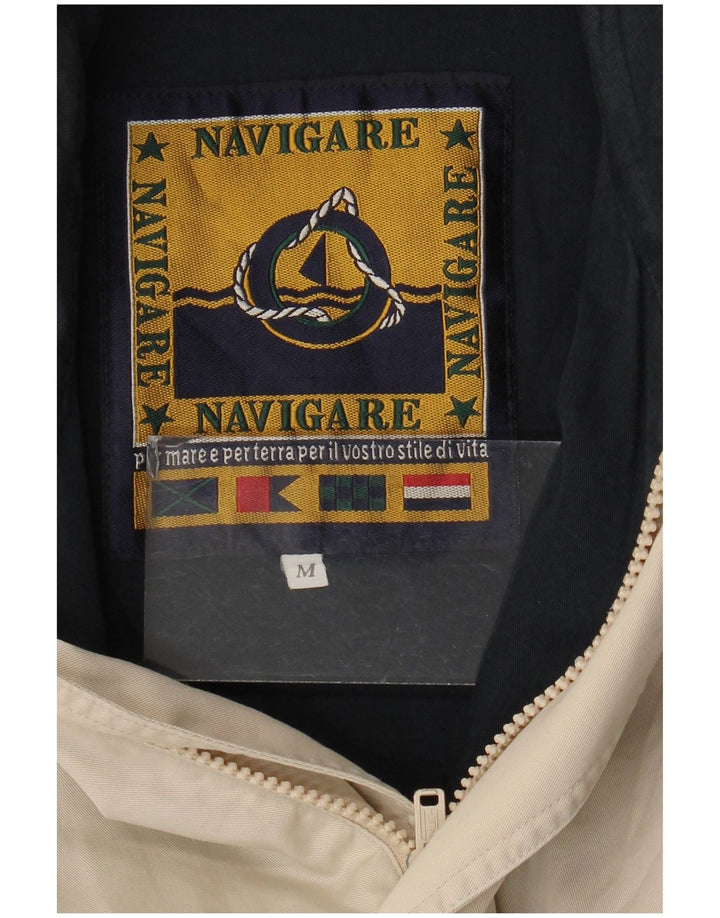 Navigare Mens Gilet UK 38 Medium Off White