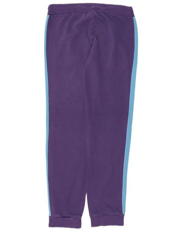 Puma γυναικεία αθλητική φόρμα παντελόνι Joggers UK 10 Small Purple Colourblock