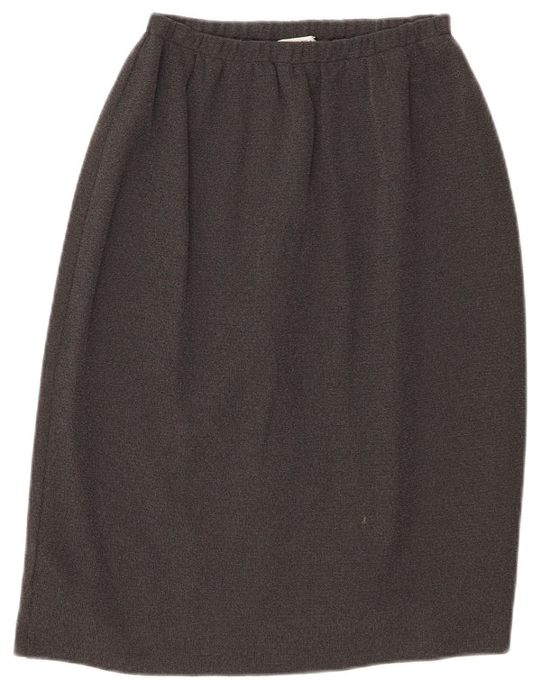 Marisa Monti Γυναικεία Midi Φούστα IT 44 Medium W32 Γκρι βισκόζη