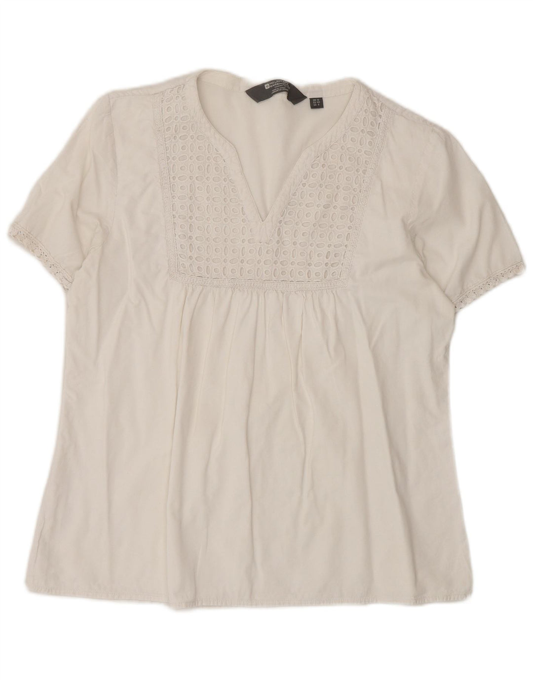 Mountain Warehouse Γυναικεία Μπλούζα Τοπ UK 12 Medium White