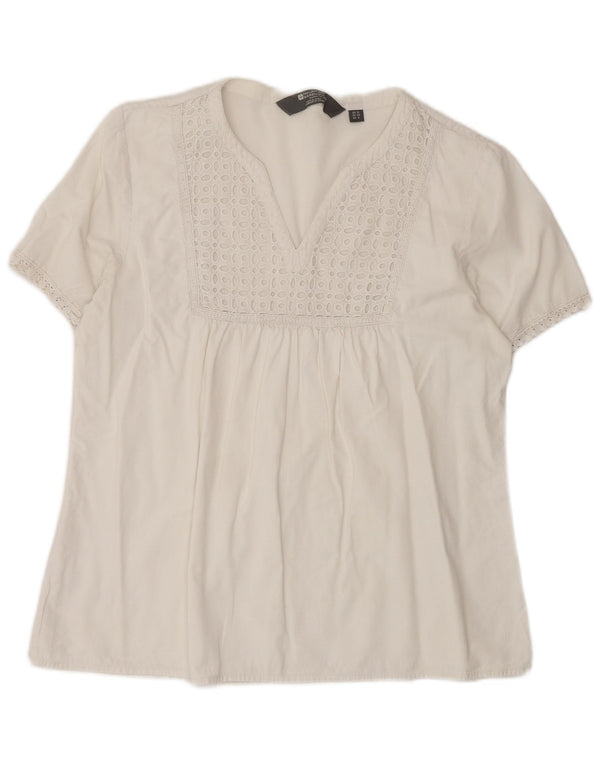 Mountain Warehouse Γυναικεία Μπλούζα Τοπ UK 12 Medium White