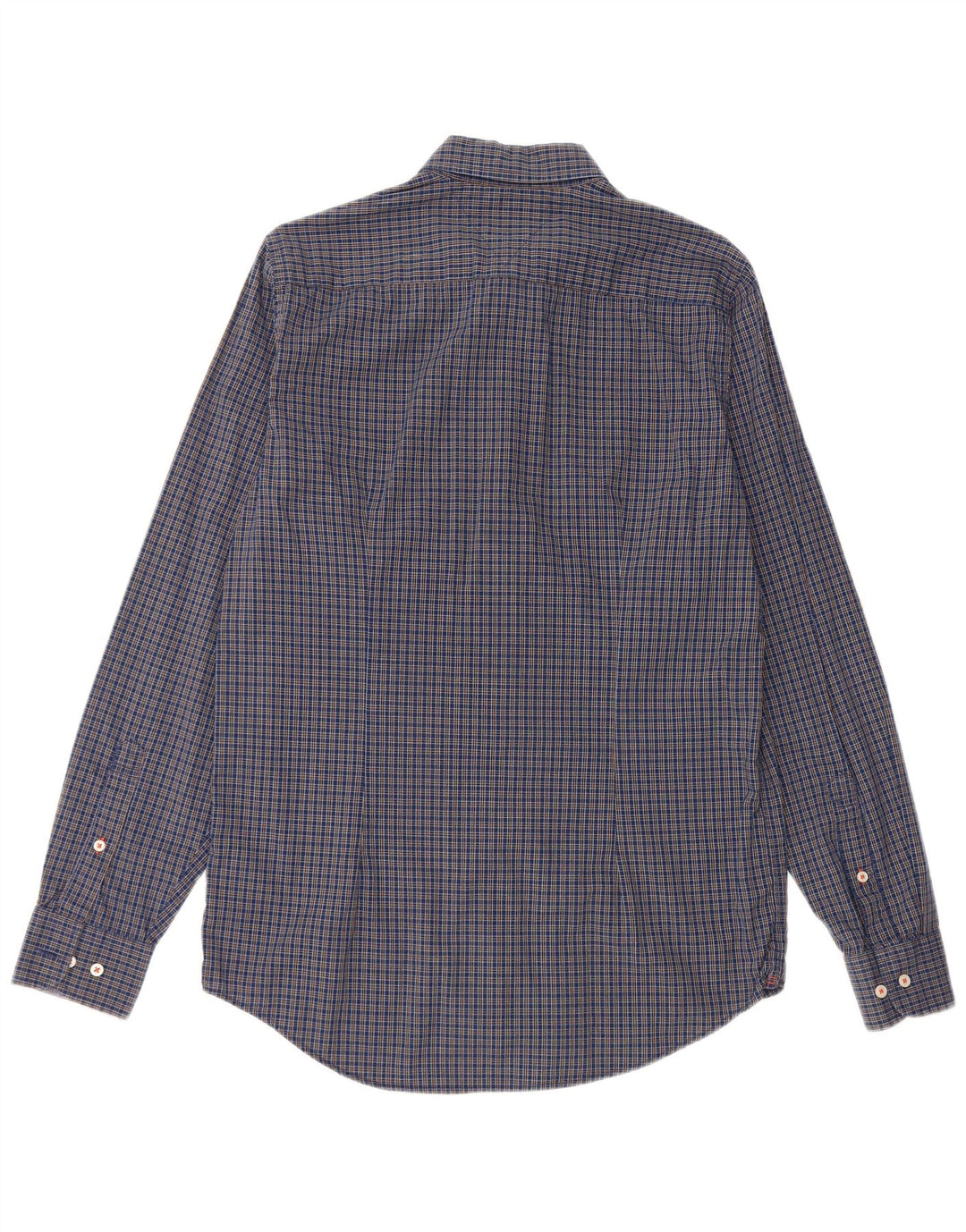 Ανδρικό πουκάμισο Tommy Hilfiger Slim Fit Medium Navy Blue Gingham Cotton