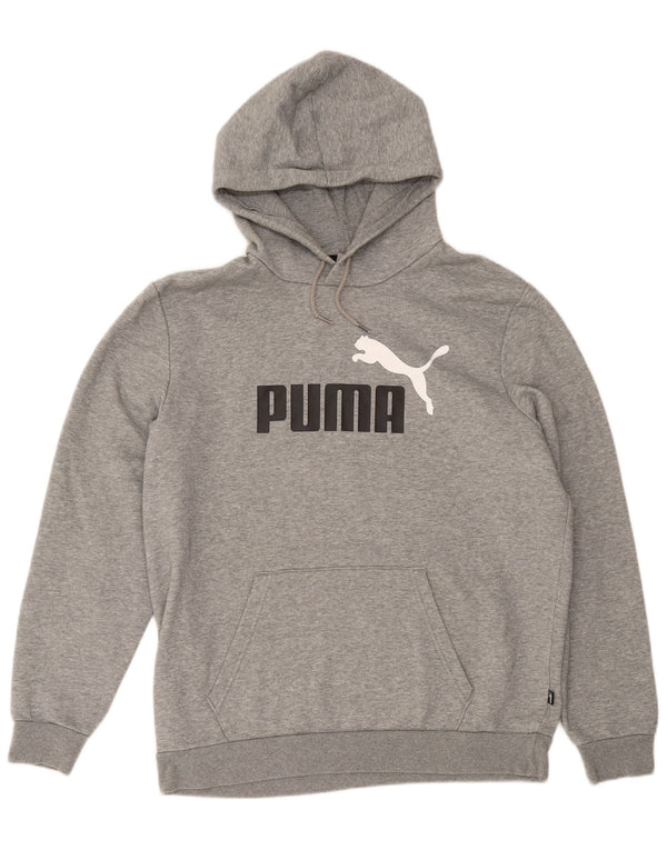 Ανδρικά γραφικά κουκούλα Puma με μεγάλο γκρι φλύκταινο