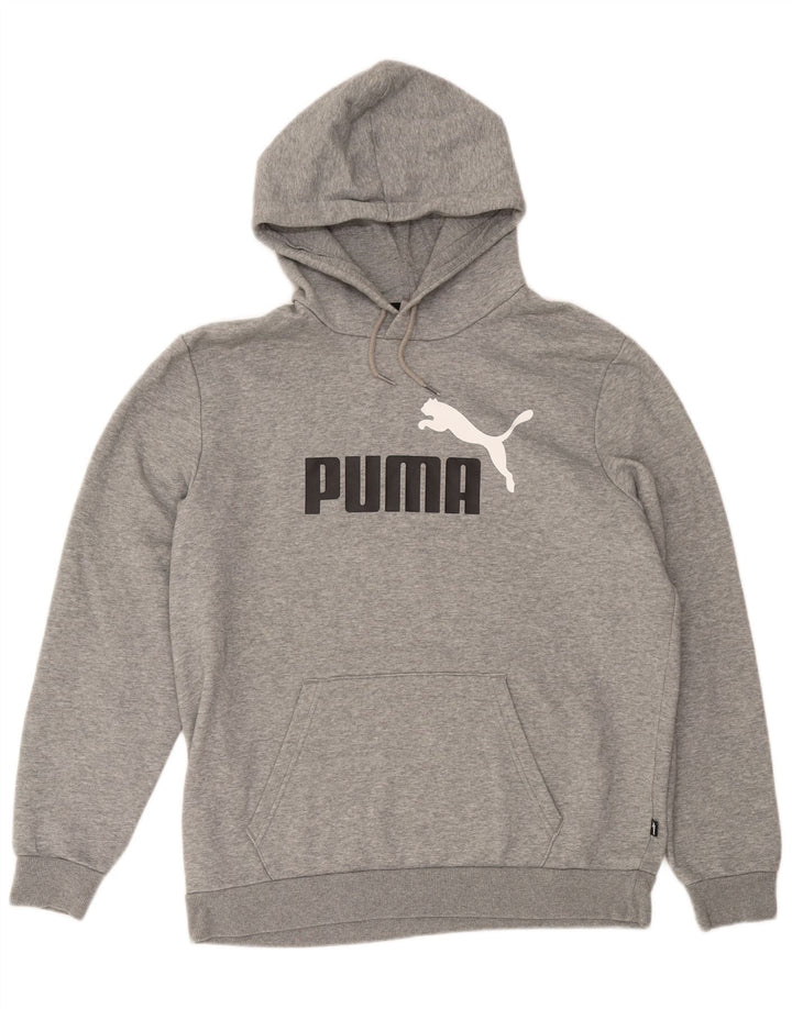 Ανδρικά γραφικά κουκούλα Puma με μεγάλο γκρι φλύκταινο