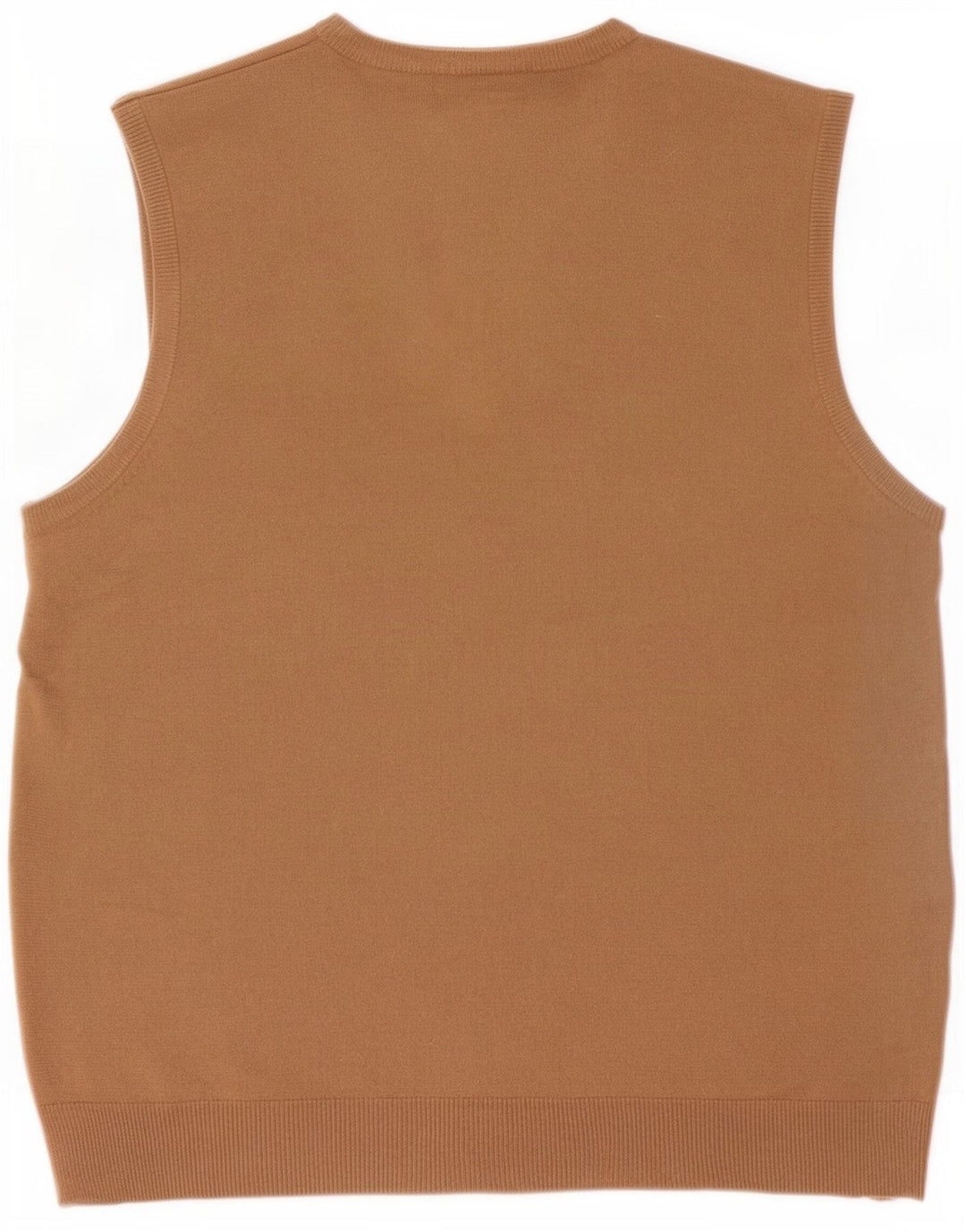 Marks & Spencer Ανδρικό Μπλε Γιλέκο Harbor Tank Top Μεγάλο Μπεζ Ακρυλικό