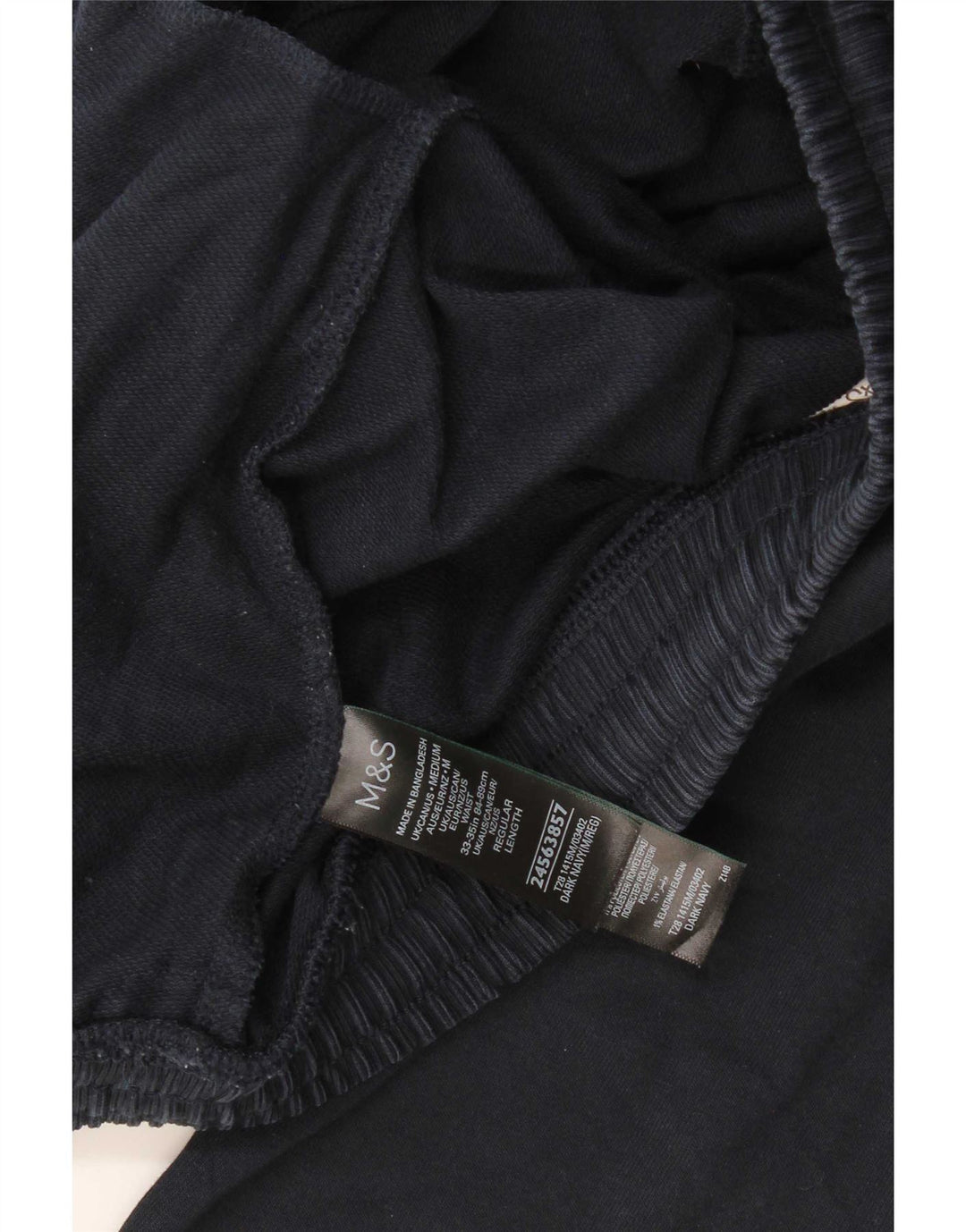 Ανδρική αθλητική φόρμα Marks & Spencer Παντελόνι μεσαίο μπλε βαμβακερό