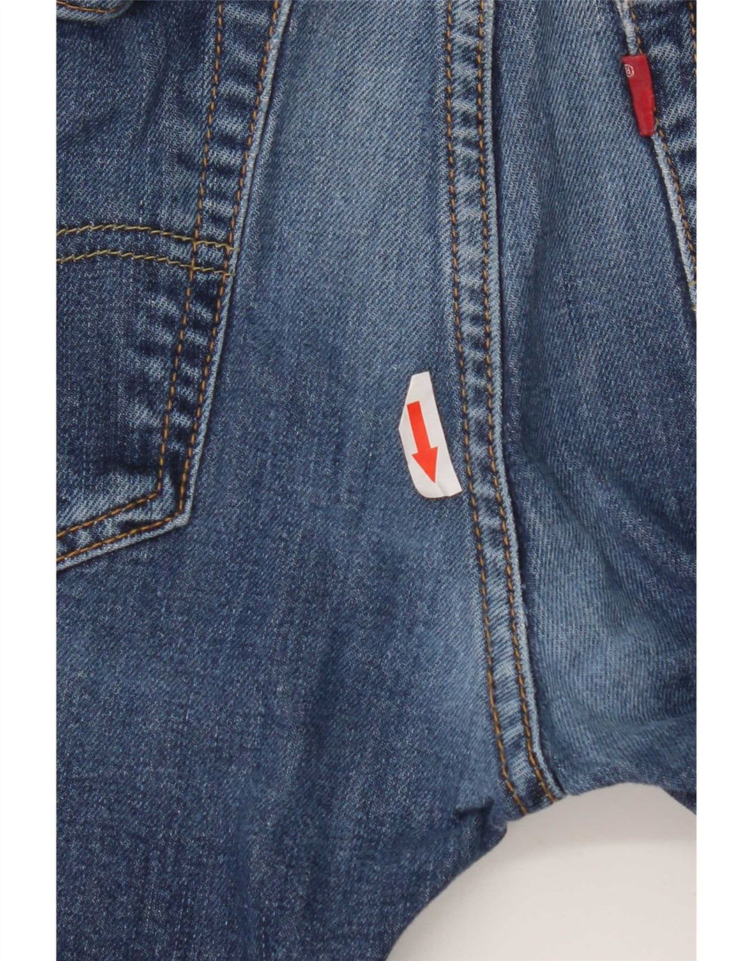 Γυναικείο Skinny Jeans Levi's W32 L28 Blue Cotton