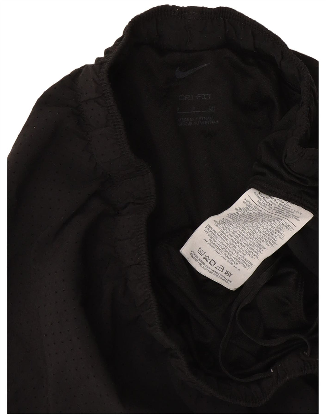Γυναικείο αθλητικό σορτς Nike Dri Fit UK 8 Μικρό μαύρο πολυεστέρα