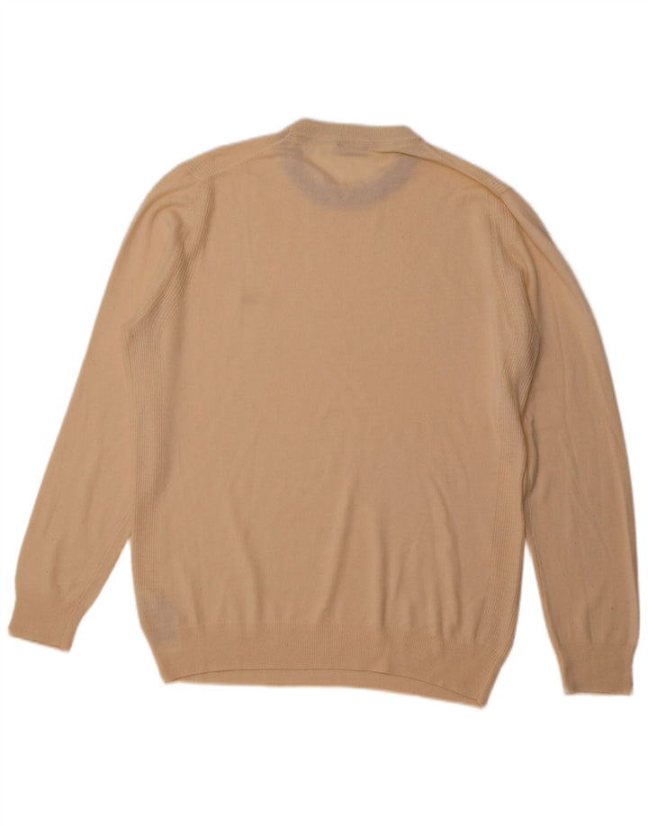 Ανδρικό πουλόβερ GUESS Crew Neck Jumper UK 44 2XL Beige Polyamide