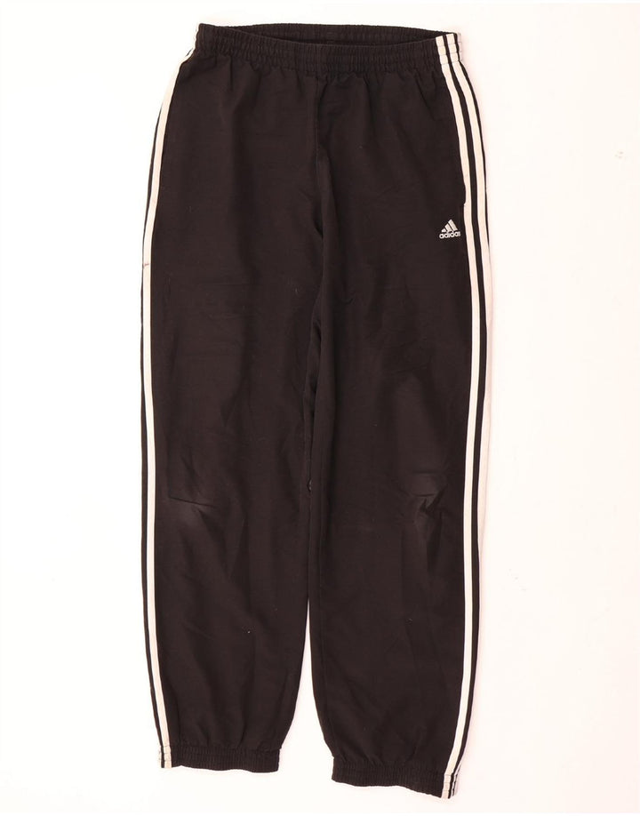 Ανδρική φόρμα ADIDAS Climalite Παντελόνι Joggers Μεσαίου Μαύρου Πολυεστέρα
