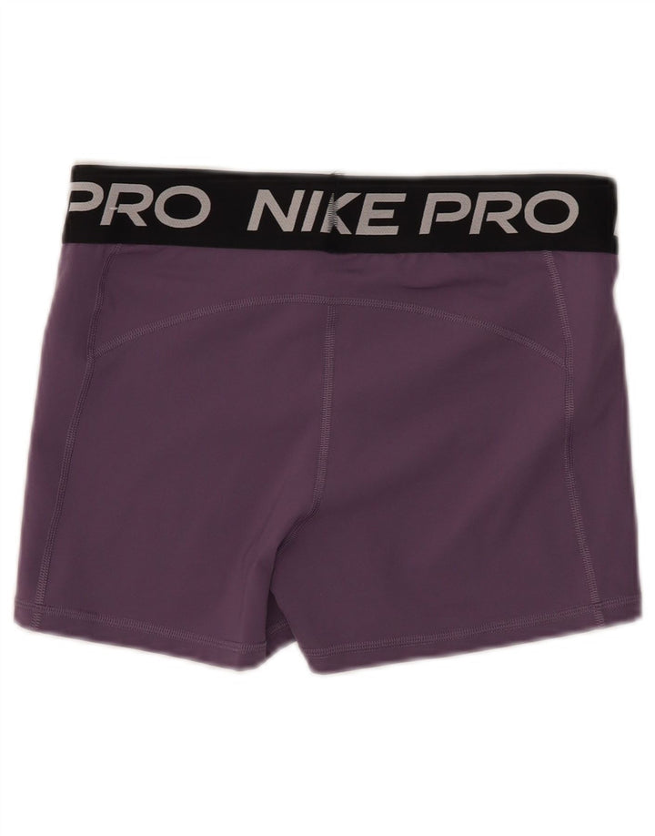 Γυναικείο γραφικό αθλητικό σορτς NIKE NIKE Dri Fit 14 μεγάλο μωβ νάιλον